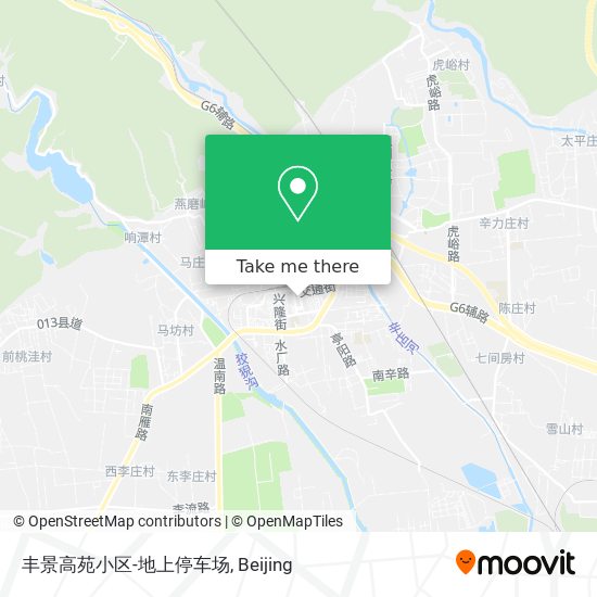 丰景高苑小区-地上停车场 map