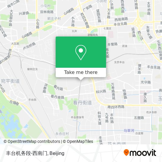 丰台机务段-西南门 map