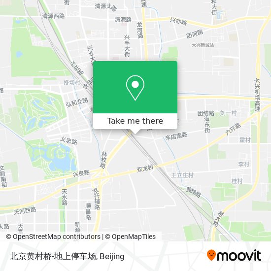 北京黄村桥-地上停车场 map