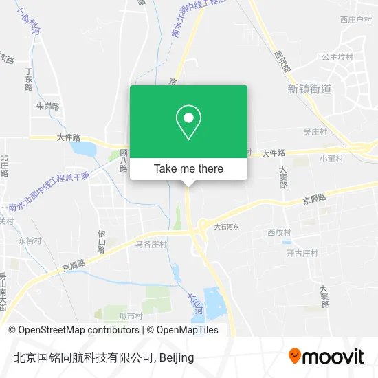 北京国铭同航科技有限公司 map