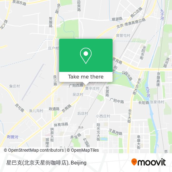 星巴克(北京天星街咖啡店) map
