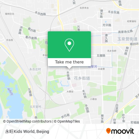 永旺Kids World map