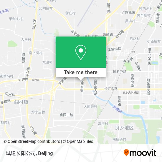城建长阳公司 map