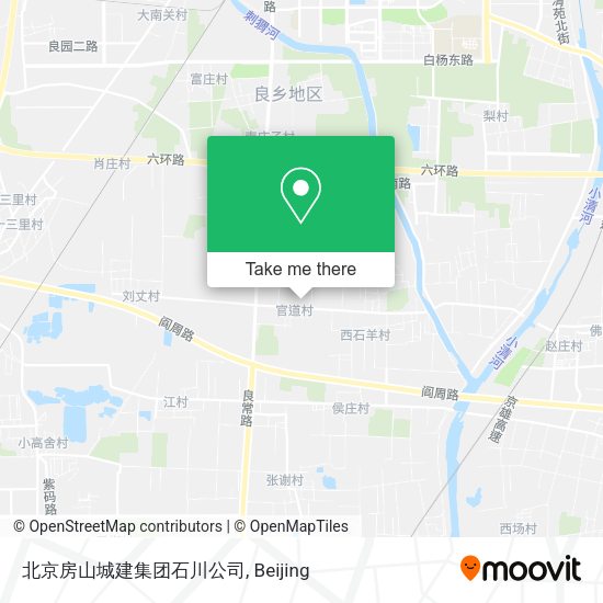 北京房山城建集团石川公司 map