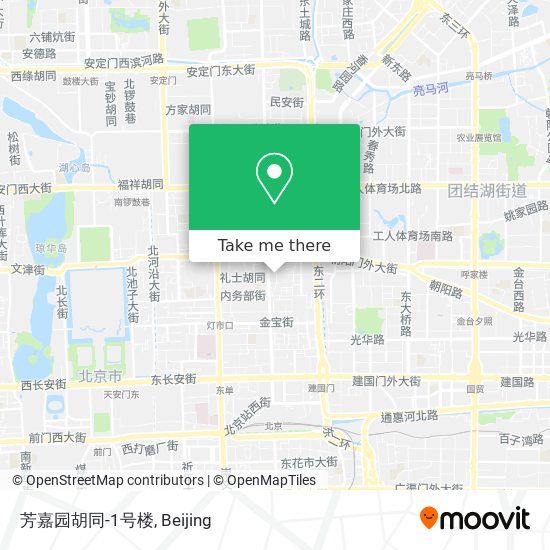 芳嘉园胡同-1号楼 map