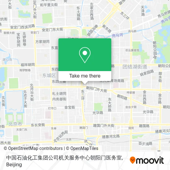 中国石油化工集团公司机关服务中心朝阳门医务室 map