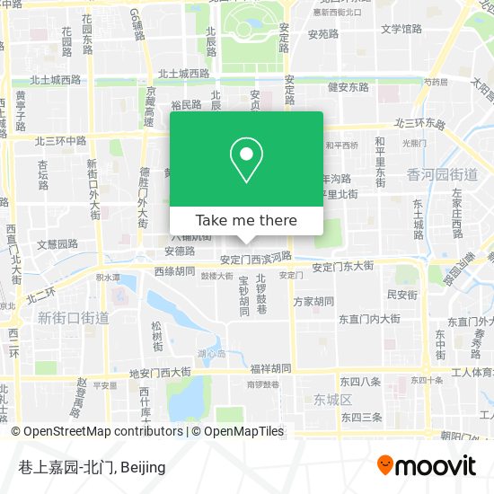 巷上嘉园-北门 map