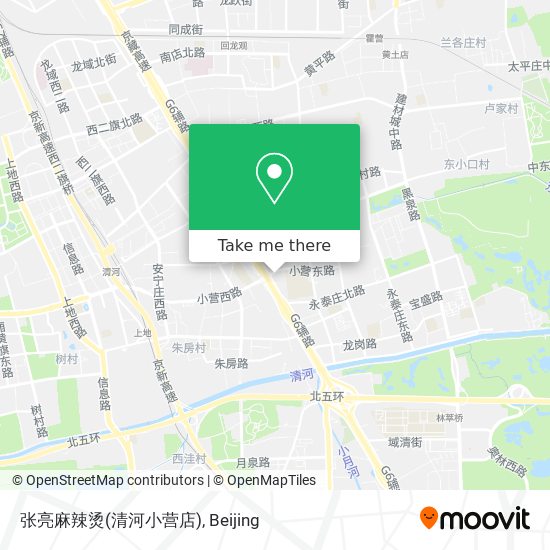张亮麻辣烫(清河小营店) map