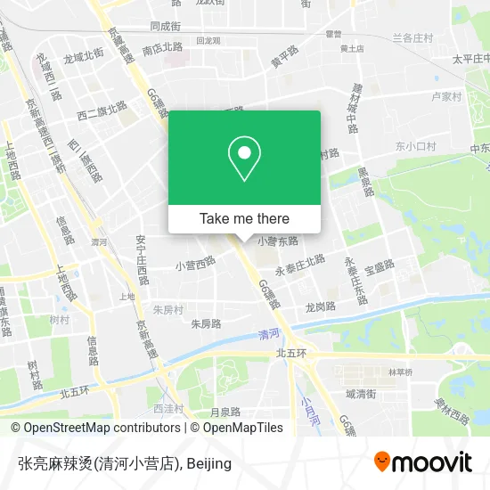 张亮麻辣烫(清河小营店) map