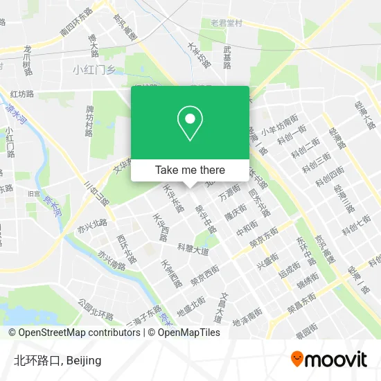 北环路口 map