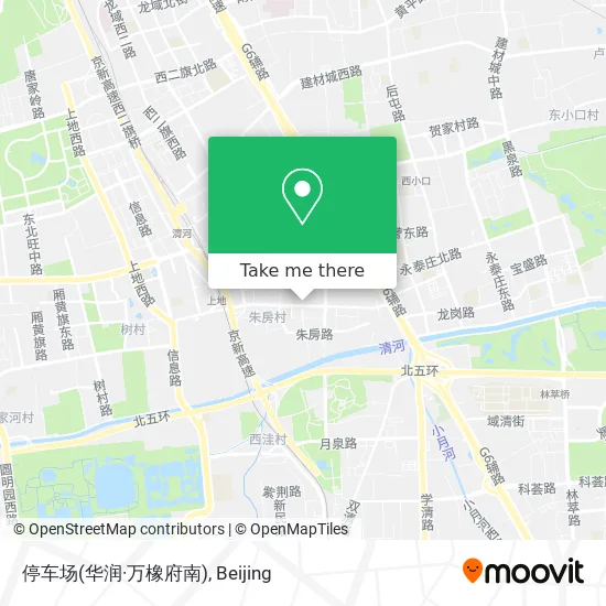 停车场(华润·万橡府南) map