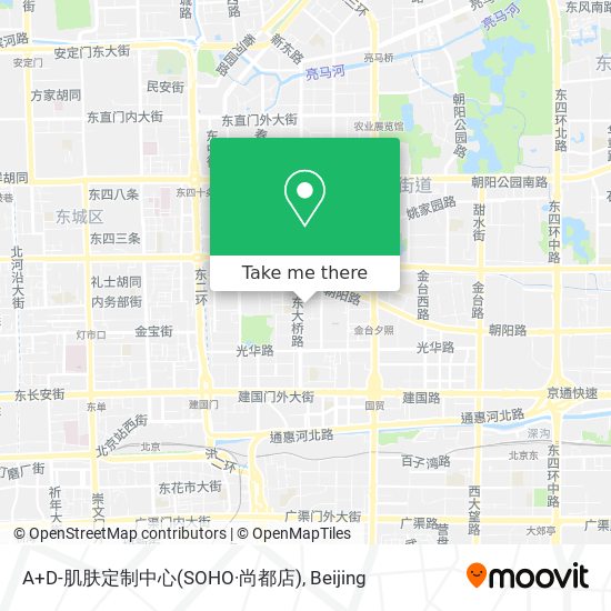 A+D-肌肤定制中心(SOHO·尚都店) map