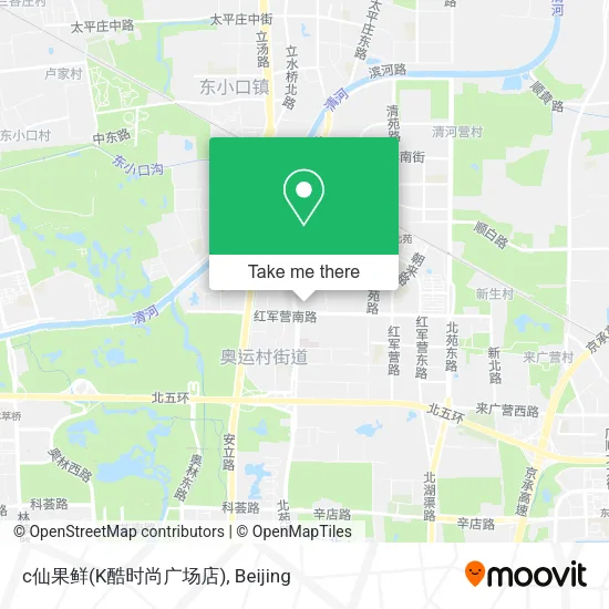 c仙果鲜(K酷时尚广场店) map