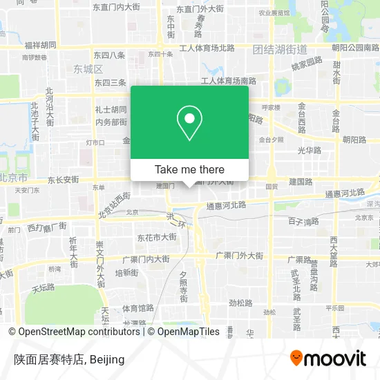 陕面居赛特店 map
