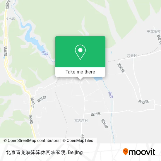 北京青龙峡添添休闲农家院 map