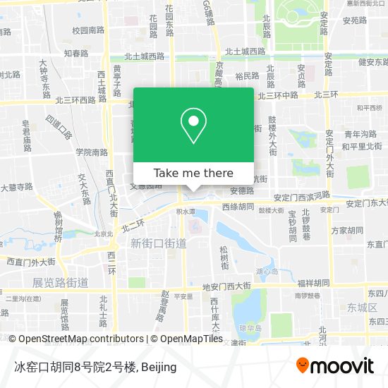 冰窑口胡同8号院2号楼 map