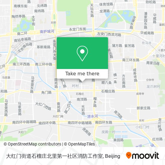 大红门街道石榴庄北里第一社区消防工作室 map