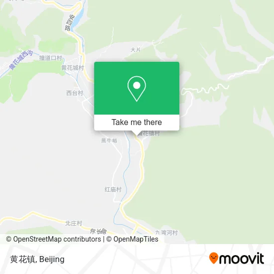 黄花镇 map