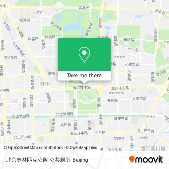 北京奥林匹克公园-公共厕所 map