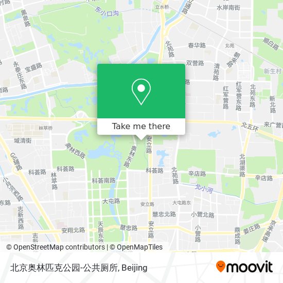 北京奥林匹克公园-公共厕所 map