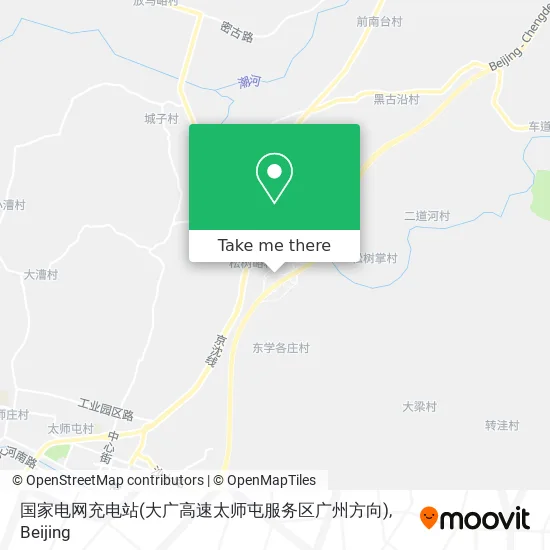 国家电网充电站(大广高速太师屯服务区广州方向) map
