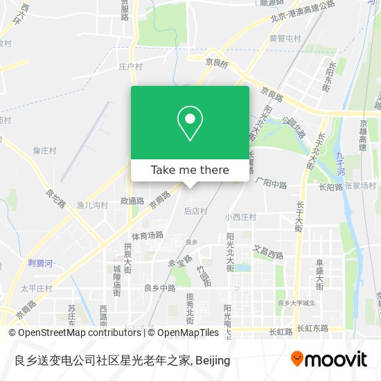 良乡送变电公司社区星光老年之家 map