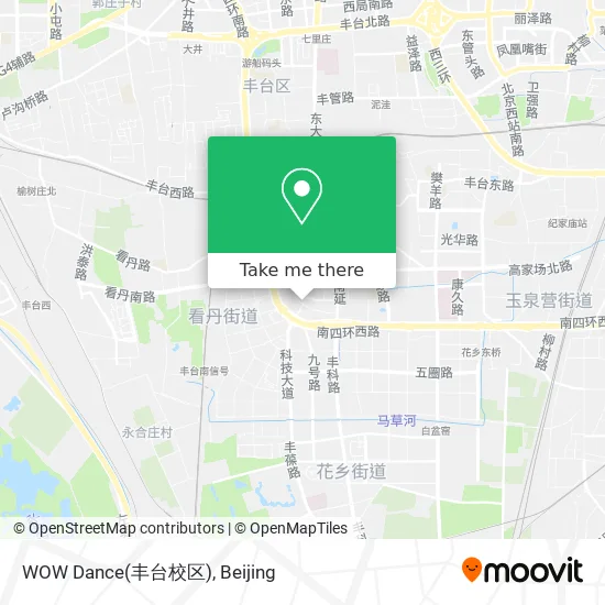 WOW Dance(丰台校区) map