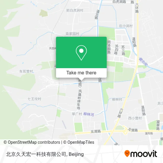 北京久天宏一科技有限公司 map