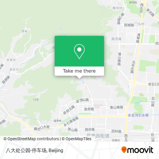 八大处公园-停车场 map