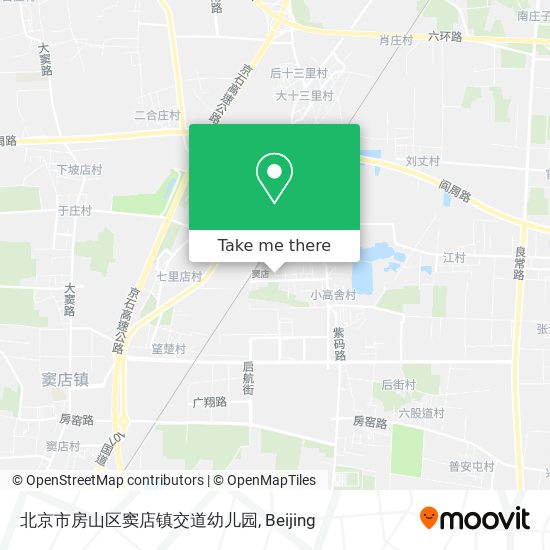 北京市房山区窦店镇交道幼儿园 map