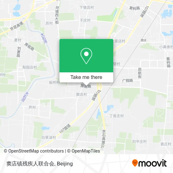 窦店镇残疾人联合会 map