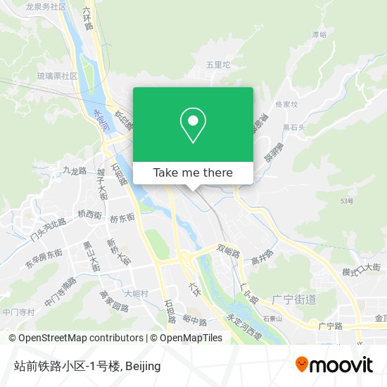 站前铁路小区-1号楼 map