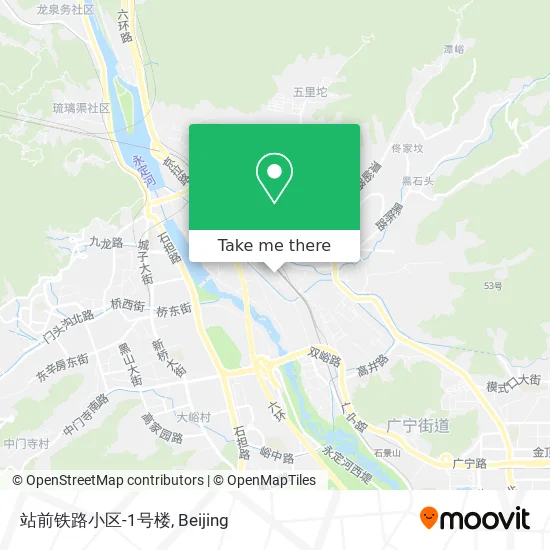 站前铁路小区-1号楼 map