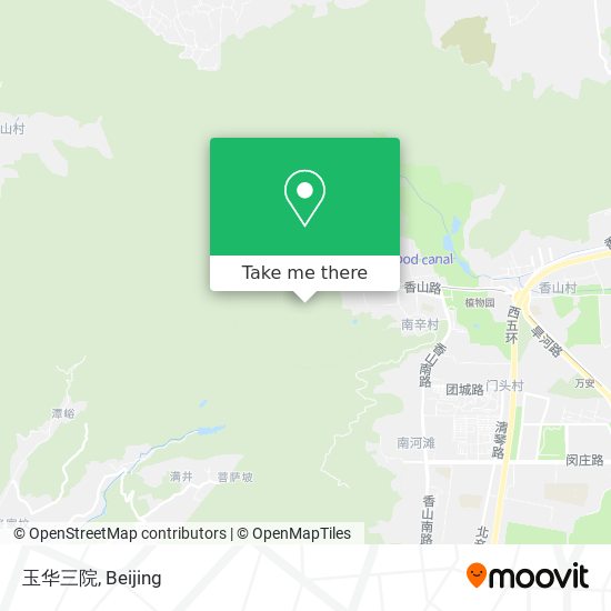 玉华三院 map