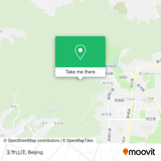 玉华山庄 map