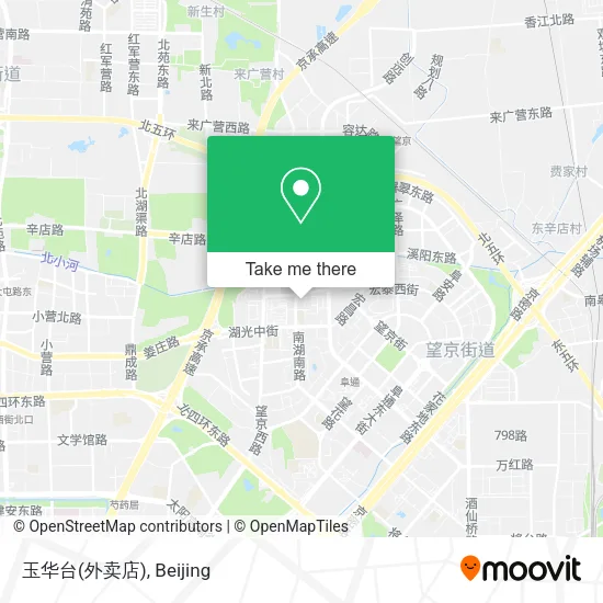 玉华台(外卖店) map