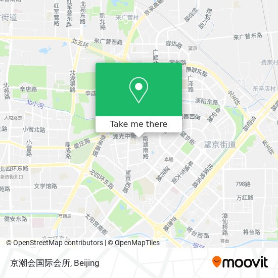 京潮会国际会所 map