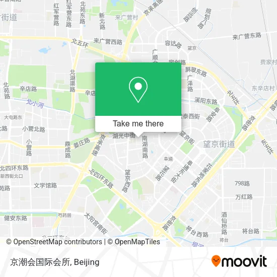 京潮会国际会所 map