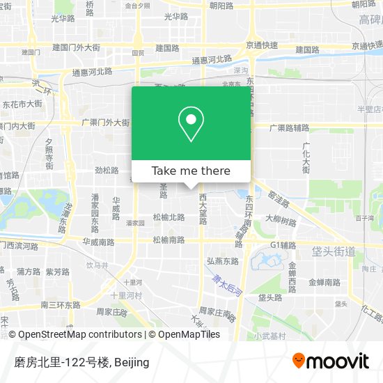 磨房北里-122号楼 map