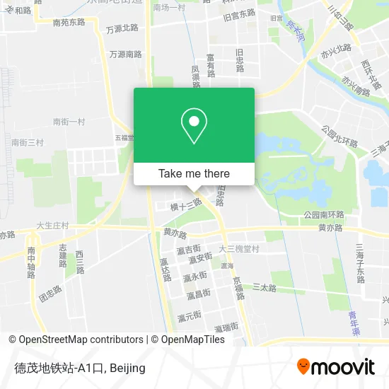 德茂地铁站-A1口 map