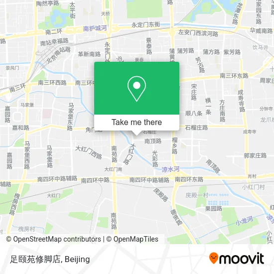 足颐苑修脚店 map