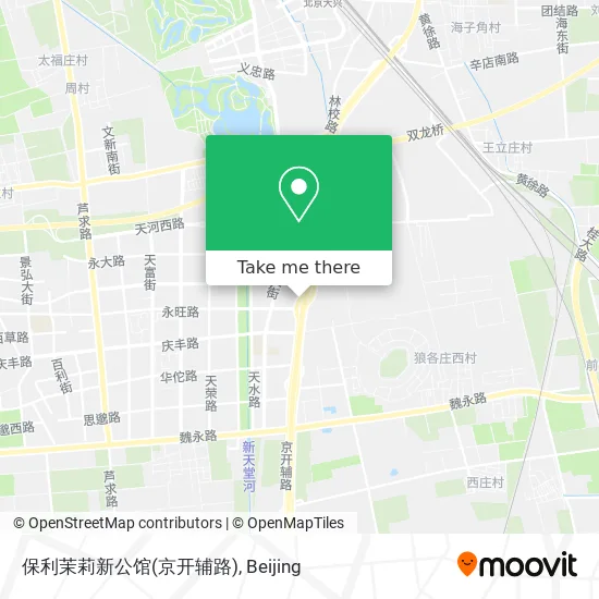 保利茉莉新公馆(京开辅路) map