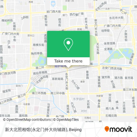 新大北照相馆(永定门外大街辅路) map