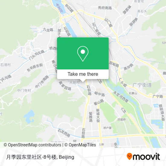 月季园东里社区-8号楼 map