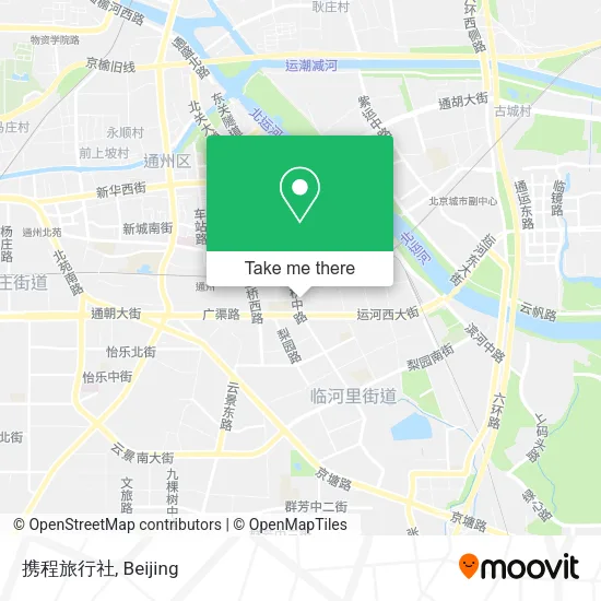 携程旅行社 map