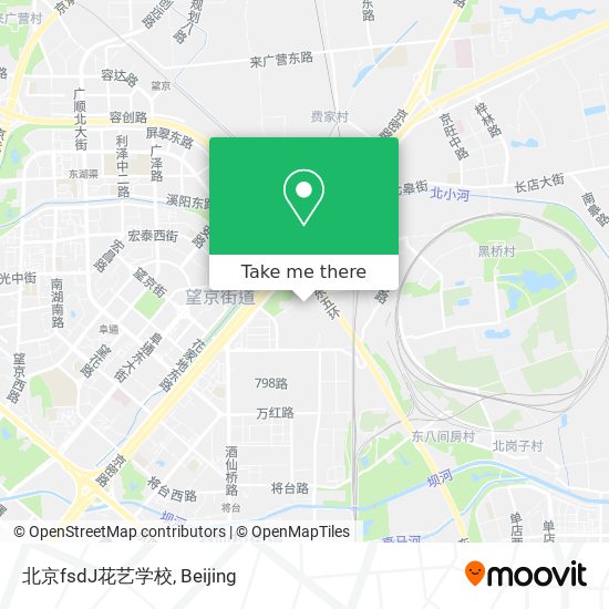北京fsdJ花艺学校 map