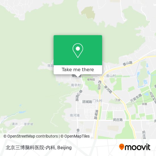 北京三博脑科医院-内科 map