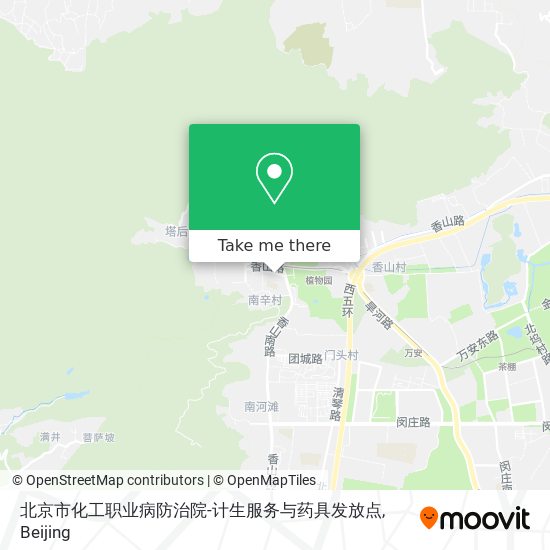北京市化工职业病防治院-计生服务与药具发放点 map