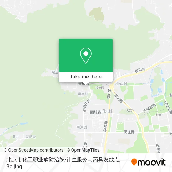 北京市化工职业病防治院-计生服务与药具发放点 map