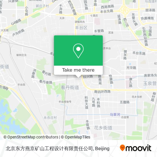 北京东方燕京矿山工程设计有限责任公司 map